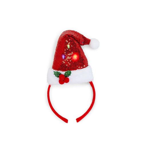 Christmas Time! Light Up Headband: Santa's Hat