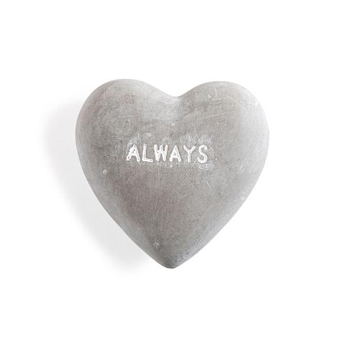 Heart Shaped Stone: Always