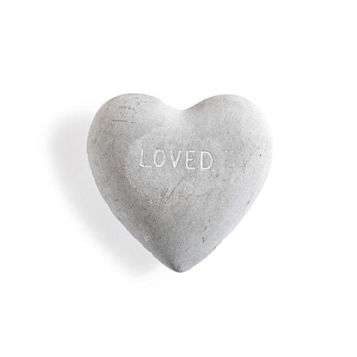 Heart Shaped Stone: Loved