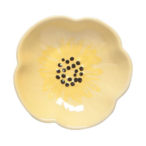 Flower-Shaped Pinch Bowl: Yellow