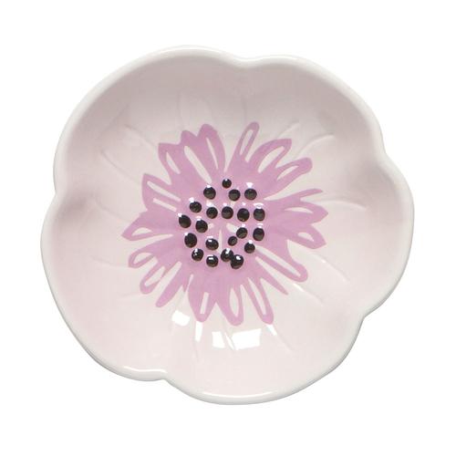 Flower-Shaped Pinch Bowl: Purple