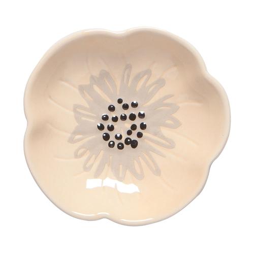 Flower-Shaped Pinch Bowl: Cream