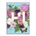  Greeting Card Puzzle : Say It With Flowers Hi