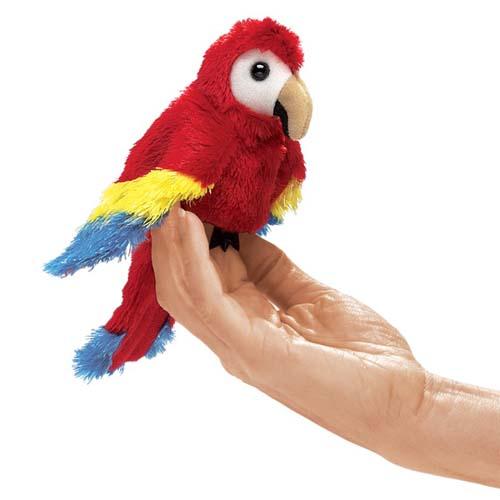 Finger Puppet: Scarlet Macaw