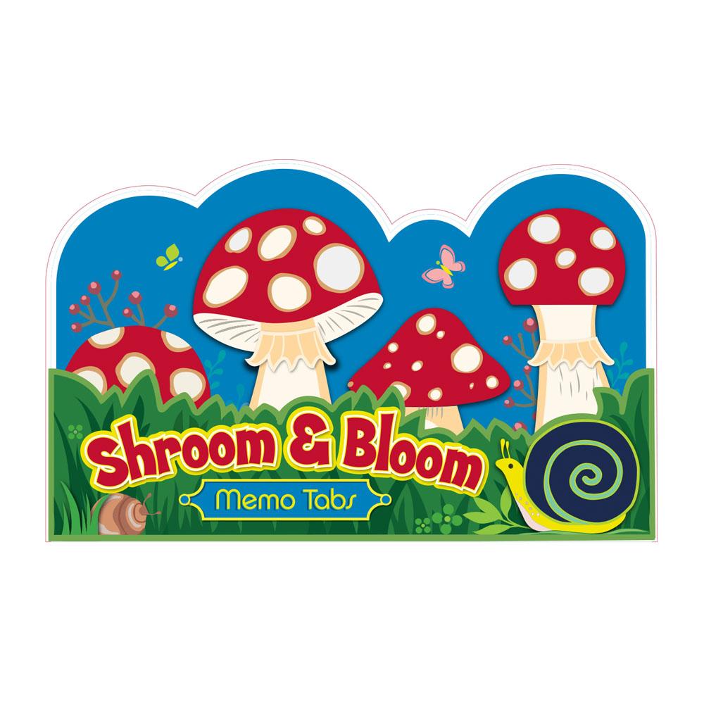  Memo Tabs : Shroom & Bloom