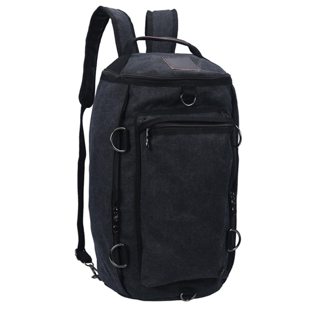  Large Weekender Duffel Bag : Black