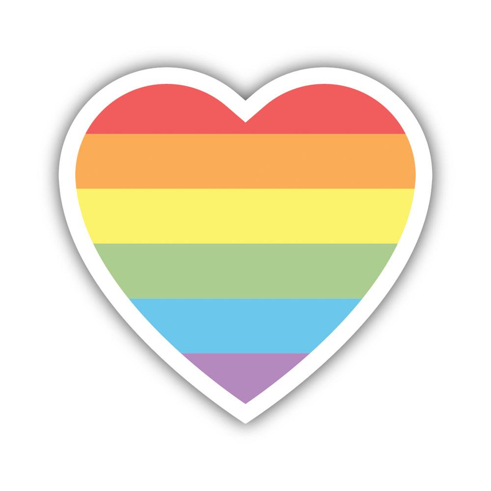  Sticker : Pride Heart