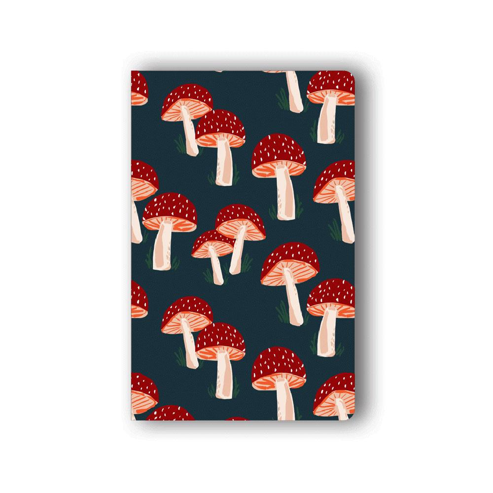  Layflat Journal : Navy Mushrooms Classic