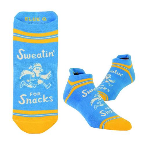 Sneaker Socks: Sweatin' for Snacks