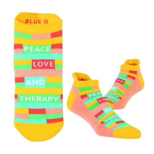 Sneaker Socks: Peace Therapy