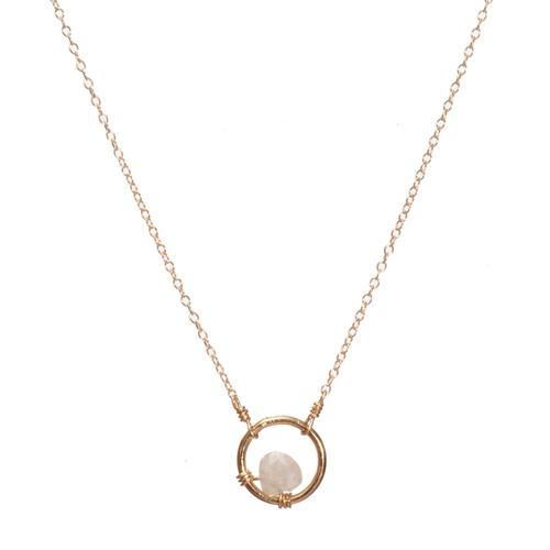 Dylan Necklace: Gold