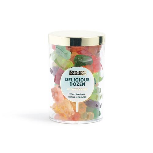 Delicious Dozen Gummy Bears Tube: Medium