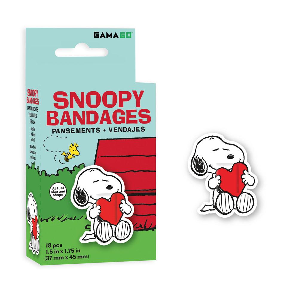  Self- Adhesive Bandages : Snoopy
