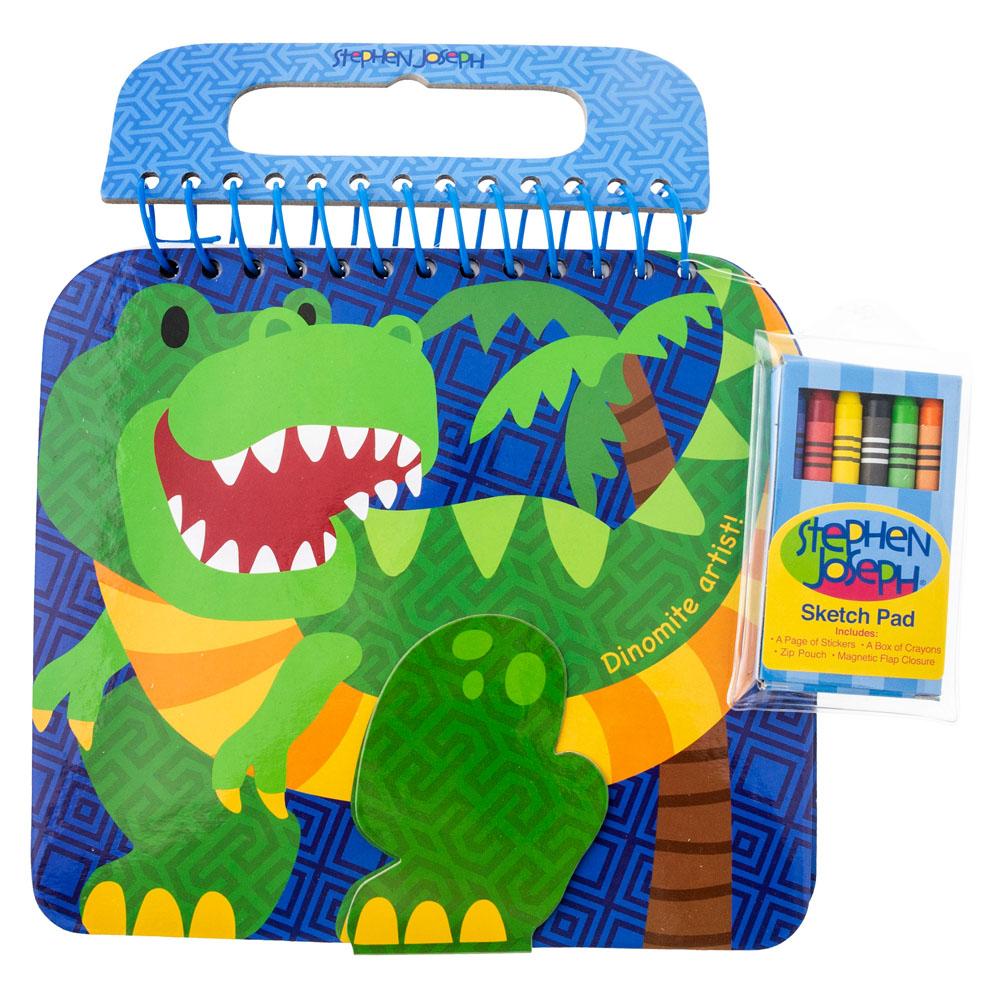 Shaped Sketch Pad : Dinosaur