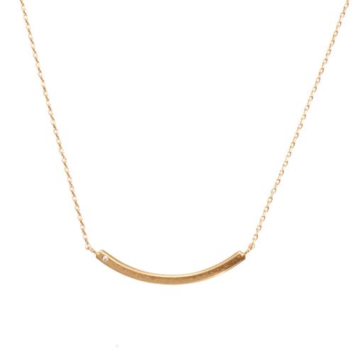 Refined Necklace: Comet/Gold