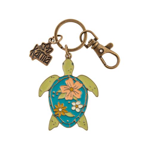 Enamel Key Chain: Sea Turtle