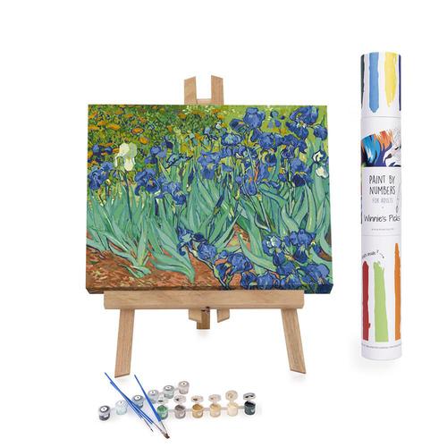 Paint by Numbers: Irises