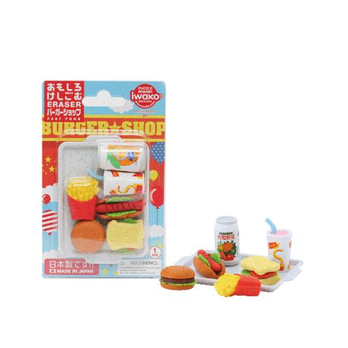 Iwako Eraser: Burger Shop