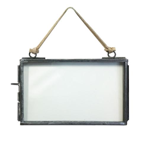 Zinc Glass Frame: Horizontal