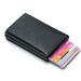  Leather Rfid Wallet : Black