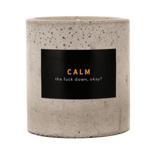 Concrete Candle: Calm