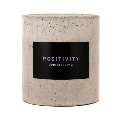 Concrete Candle: Positivity