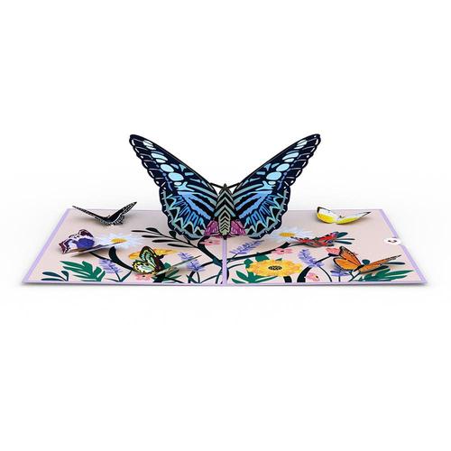 Pop-Up Card: Garden Butterflies