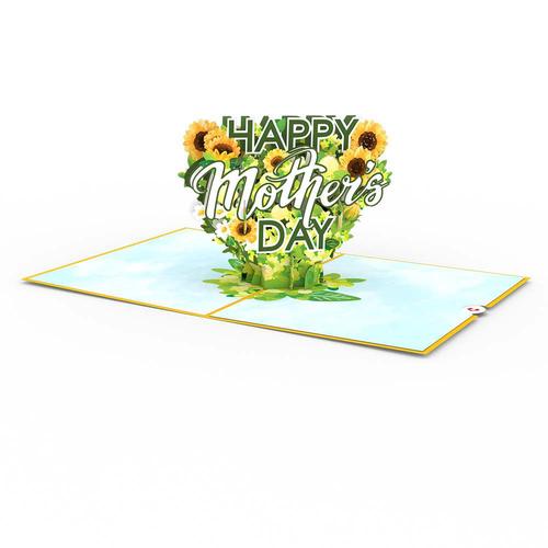 Pop-Up Card: Happy Mother's Day Sunflowers