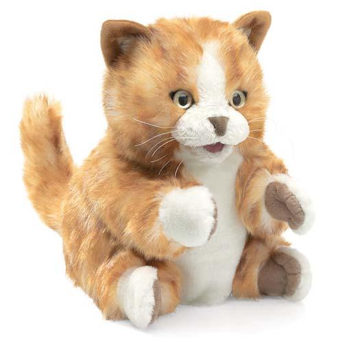  Hand Puppet : Orange Tabby Kitten
