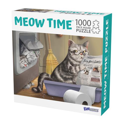 1000 Piece Jigsaw Puzzle: Meow Time