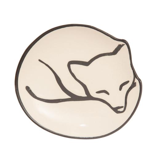 Sleeping Animal Dish: Fox