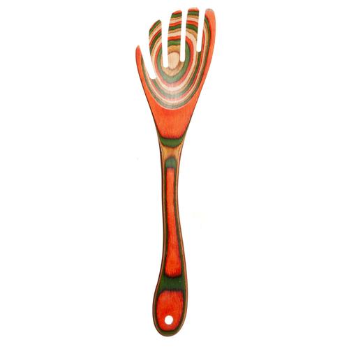Layers of Color Fork: Green/Orange
