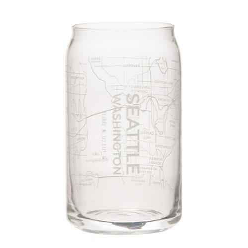 Map Glass: Seattle