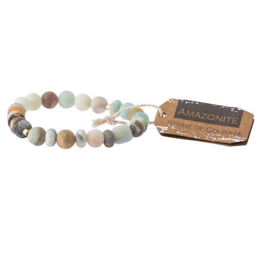 Stone Bracelet: Amazonite/Stone of Courage