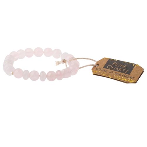 Stone Bracelet: Rose Quartz/Stone of the Heart