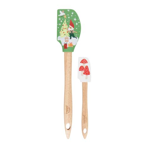 Mini Spatula Set: Gnome for the Holidays