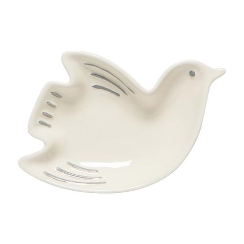 Bird Shaped Pinch Bowl: White