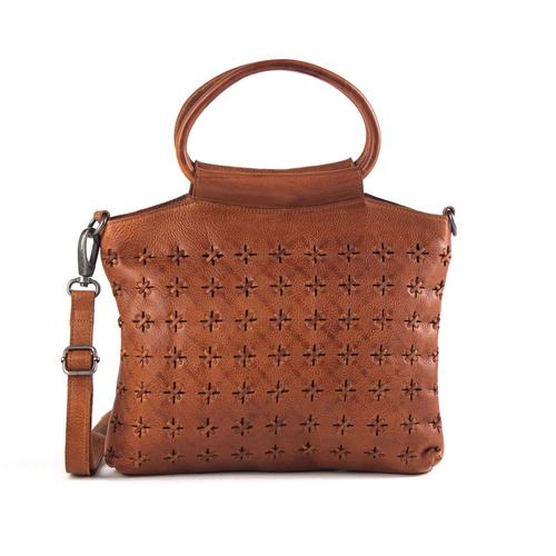 Starlight Handbag: Cognac
