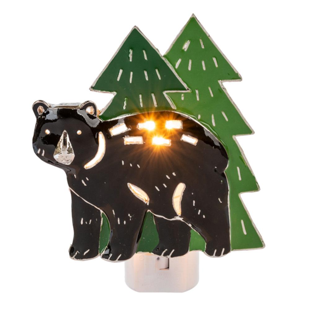  Night Light : Bear In Woods