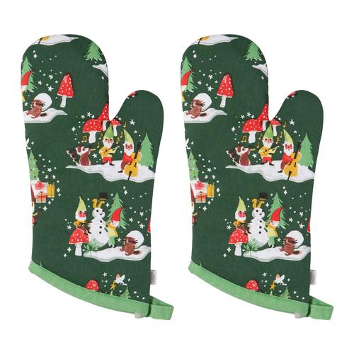 Oven Mitt: Gnome for the Holidays