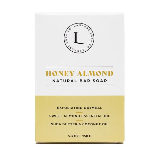 Natural Bar Soap: Honey Almond