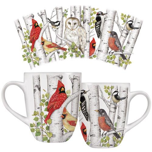 Mug: Winter Birds