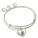  Expandable Bangle : Forever Touched My Heart/Silver