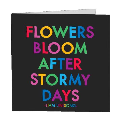 Greeting Card: Flowers Bloom