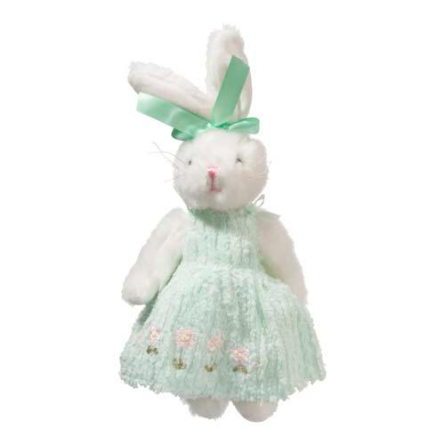  Chenille Plush Bunny : Green