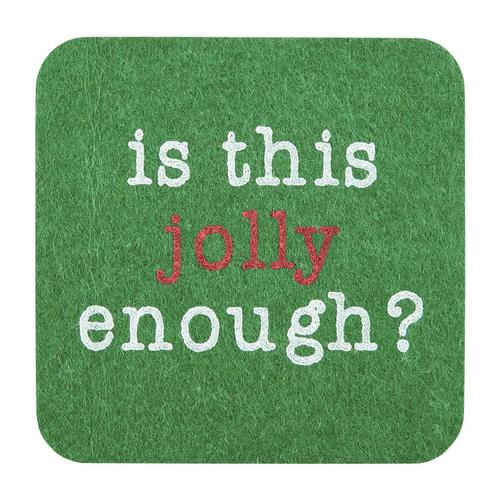 Holiday Coaster: Jolly Enough