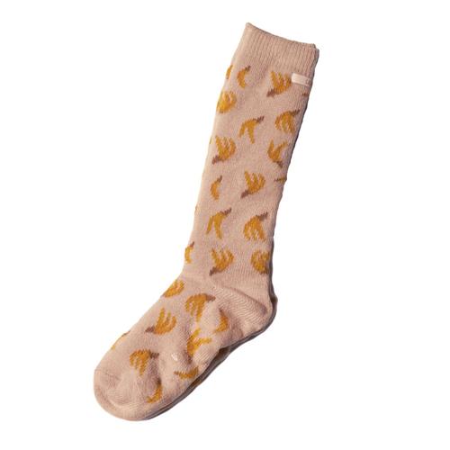 Pattern Sock: Banana