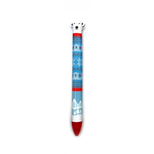 Twice as Nice 2 Color Pen: Polar Bear