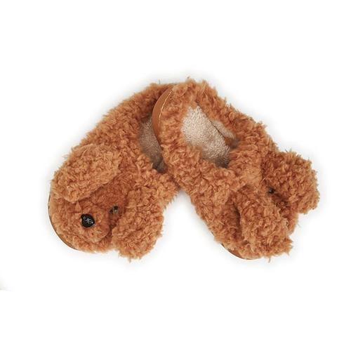 Puppy Love Poodle Slippers: Amber