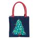 Itsy Bitsy Tote : Abstract Christmas